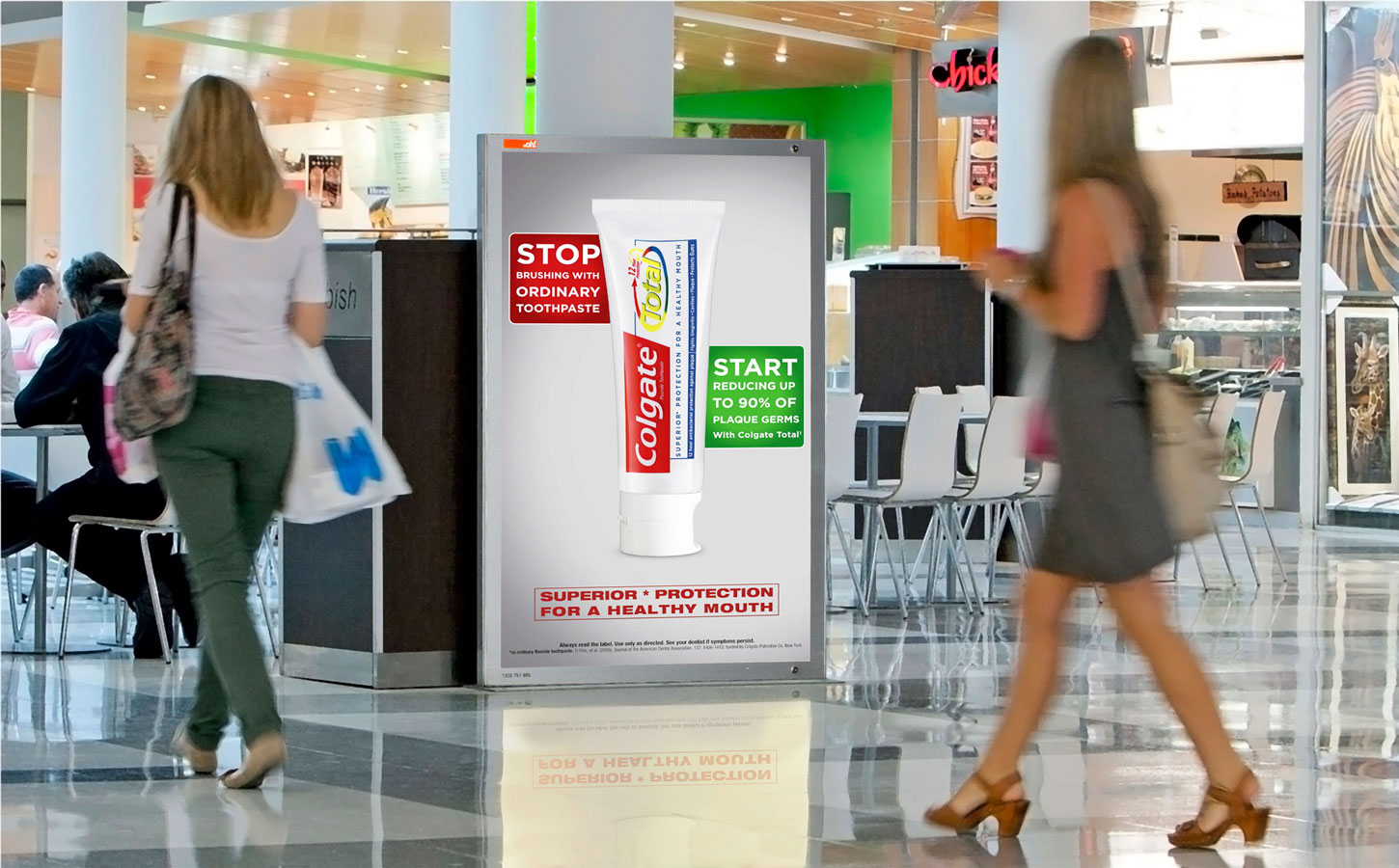 Colgate Total toothpaste 3D animated commercial - product visualization and motion graphics