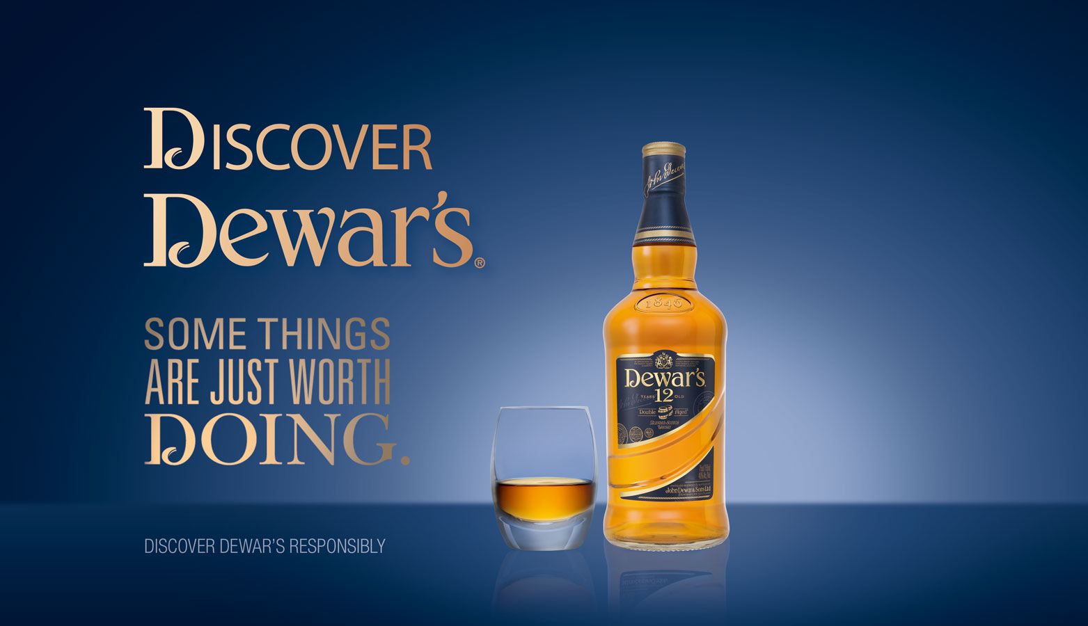 Dewar's 12 whisky Discover Dewar's commercial - 3D product animation and visual effects